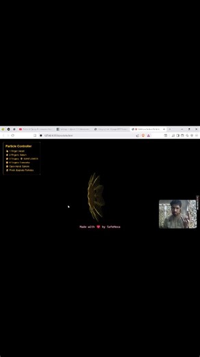 SafeHexa on Instagram: "📂 Want the source code? Comment **SOURCE** or DM me **SOURCE** and I’ll send you the GitHub link More creative dev projects coming soon 🚀 #threejs #creativecoding #webgl #javascriptdeveloper #frontenddeveloper #codinglife #programming #webdevelopment #developercommunity #techprojects #opensource #codingprojects #100daysofcode #interactiondesign #uiux #computervision #gesturecontrol #indiedeveloper #kashmirideveloper"