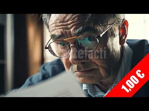 Senior Lawyer Reviewing Documents — HD Legal/Compliance Stock Footage (1920x1080)