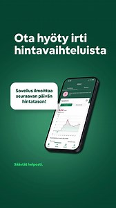 Vähennä kulujasi käyttämällä sähköä fiksusti Fortumin sovelluksen avulla.⚡📱 | Fortum