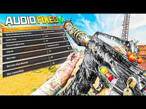 How to FIX AUDIO in Warzone - Best settings