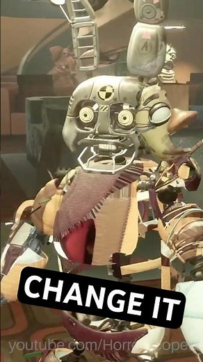 Forcing the FNAF Mimic to Change Costumes