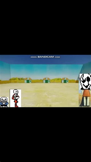 Papyrus y los personajes de Undertale en Squid Game