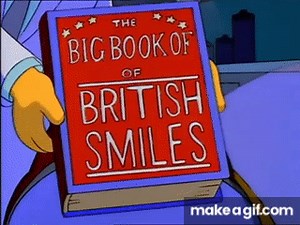 The Big Book of British Smiles on Make a GIF