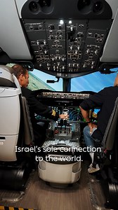 Assi Azar, Israeli television host, visited the simulator where EL AL pilots train and spoke with Captain Yuval Cohen about whether flying during these times is scary. | EL AL