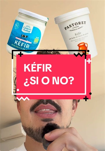 ¿Kéfir? ¿Sí o no? 🥛🤔 La ciencia responde ⬇️ ✅ ¿Tiene más probióticos que el yogur? SÍ. El kéfir puede contener más de 50 cepas de bacterias y levaduras, frente a las 2–7 habituales del yogur convencional. ✅ ¿Mejora la microbiota intestinal? SÍ. Un ensayo con 75 pacientes con enfermedad inflamatoria intestinal mostró que 4 semanas de kéfir aumentaron los lactobacillus en heces y mejoraron los síntomas. ⚠️ ¿Puede ayudar frente al Helicobacter pylori? PROBABLEMENTE SÍ. Evidencia moderada. Estudio