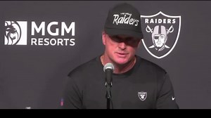 Jon Gruden on Derek Carr: 'Raider fans should really be proud of him'