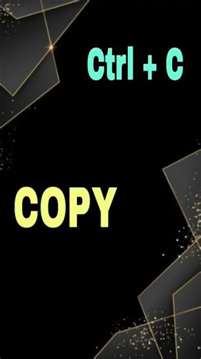 Computer Shortcuts Cut,Copy,Paste,Save,||#shortsfed#computer#education #video#pc