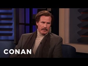 Ron Burgundy On His Burgeoning Comedy Career | CONAN on TBS