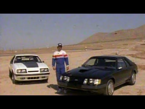 1985 Ford Mustang GT and SVO with Bobby Rahal Manufacturer Laserdisc Promotional Video