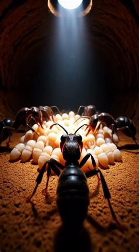 Carpenter Ant POV Inside Wooden Colony | Real Micro Camera Footage#carpenterant #antpov #documentary