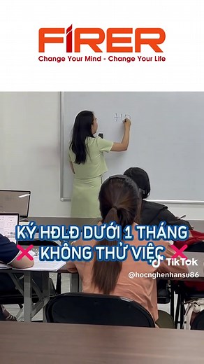 HỌC NHÂN SỰ CÙNG FIRER trên TikTok