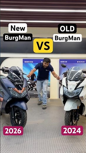 All New Suzuki Burgman 2026 Comparison