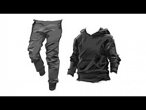 Drawing Folds in Fabric and Clothing in Procreate on iPad Pro (Part 2)