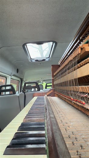 The swan song before the JCB took it away for recycling. | Mark Goodwin Pianos