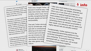 189K views · 3.9K reactions | «L'oiseau est libéré.» Elon #Musk a pris le contrôle de #Twitter, le réseau social dont l'oiseau est le logo, après des mois de rebondissements. À peine arrivé, il a déjà licencié 3 dirigeants.  Gaspard Poirieux et Arnaud Sénégas | M6 Info | Facebook