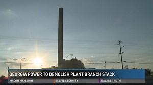 Georgia Power will demolish Plant Branch smokestack