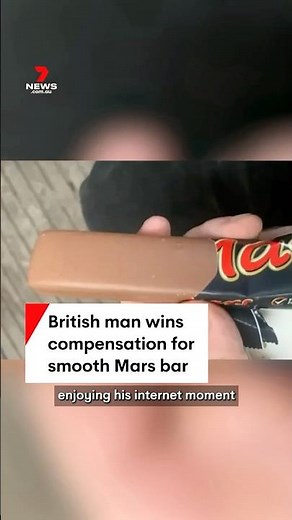 British man wins £2 in compensation for opening smooth Mars bar