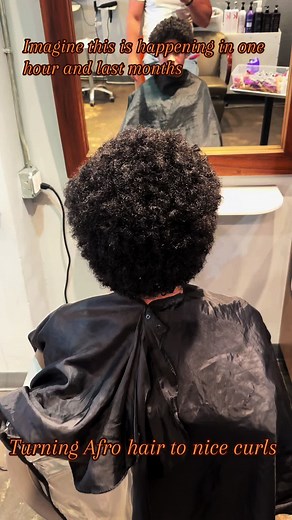 Transforming Afro Hair into Gorgeous Curls