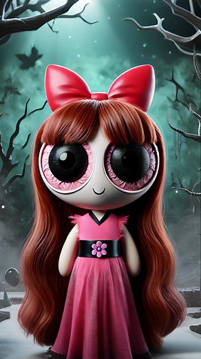Mad Technologies on Instagram: "Horror versions of the Powerpuff Girls #creepy"