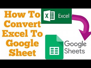 How To Convert Excel To Google Sheet | Import Microsoft Excel File into Google Sheet
