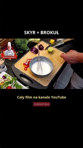Skyr + Broccoli shorts 6 from episode 135 YT MIlewski Kulinarnie #recipe #healthyfood #salad