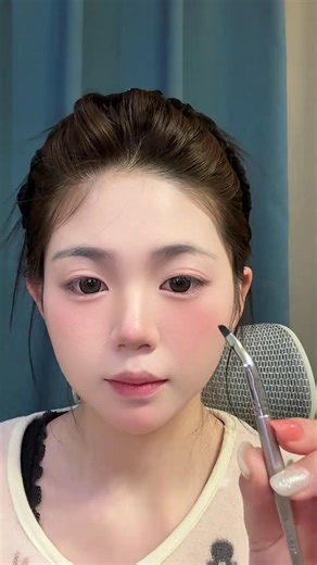 Cute Korean Eyeliner and Eye Makeup Tutorial #shorts #eyeliner #korean #eyemakeup #makeuphacks #cute