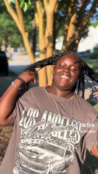 How do you feel after your braider braid above and behon your request😍☺️#homecominghairstyles #blackbohobraids #knotlessbraids #homecominghair #beauties