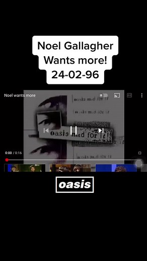 On this day in 1996. Noel Gallagher gave us this short interview speech. “I WANT MORE!” #noelgallagher #oasis #1996 #mtv #britawards