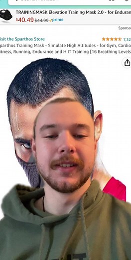 #greenscreen I meant a training mask so get used to being that high up in the mountains but this is amazing