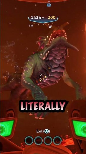 Hardest Creature to Kill in Subnautica #subnautica #hard #gaming