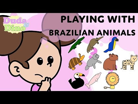 Duda & Dino's Adventure: Discover Brazilian Wildlife for Kids! 🌿🇧🇷