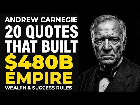 20 Powerful Andrew Carnegie Quotes About Wealth & Success