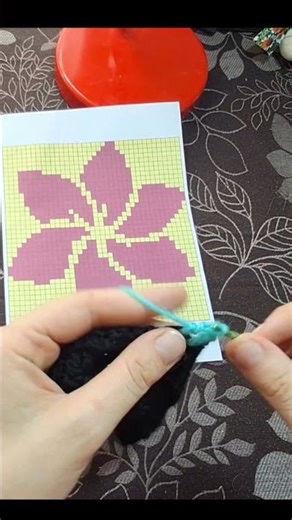 Crochet Flower Sweater 🌸 Easy Colorwork Tutorial #crochet #crochetsweater #crochetflower