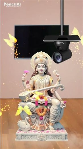 Vasant Panchami Special 🎉 | Classroom Mein PencilAi Digital Board & 4K PTZ Camera Setup 😱
