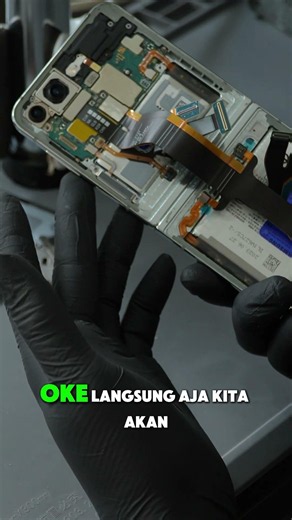 Servis Samsung Z Flip 6 Layar Dalam Gak Bisa Di-Touch! Auto Sembu