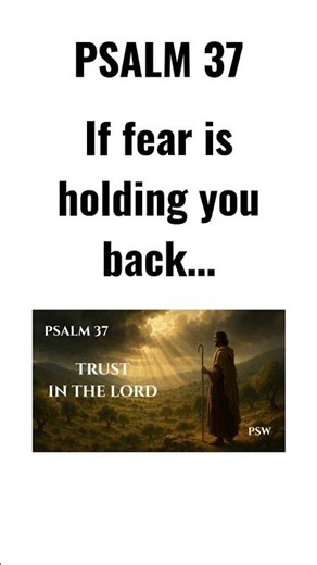 Psalm 37 - The steps of a good man are ordered - (KJV) #Shorts