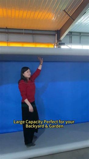 Inflatable Pool, inflating &deflating design,easy to set up #pool #inflatable