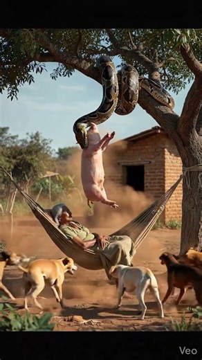 Too Close to Danger — She Never Woke Up!#animals