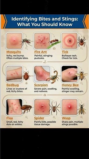 Insect bites and stings: What you should know
