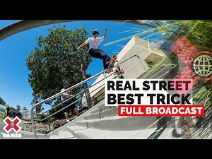 Real Street Best Trick: FULL COMPETITION | X Games 2022