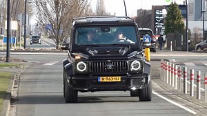 This Brabus G63 is surprisingly loud and gets public attention