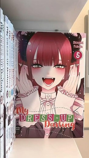 Completed My Dress-Up Darling Manga Collection 🌸 #manga #mydressupdarling