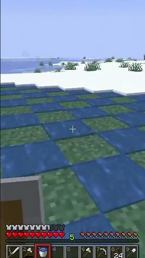 How to REMOVE snow or grass SUPER FAST in Minecraft