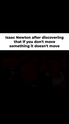 1M views · 290 reactions | Newton's Big "Duh" Moment on Inertia  No...
