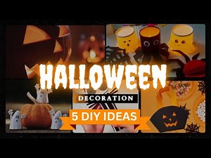 🎃 DIY Halloween Craft Ideas | Easy & Spooky Handmade Halloween Decoration at Home 👻