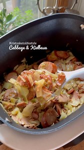 Cabbage & Kielbasa - recipe in comments | Kristyslifestyle