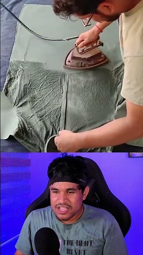 How To Iron Shirt Like A Pro😱
