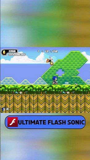 Ultimate Flash Sonic - Game of the Day! #gaming #flashgames #fangame #sonicthehedgehog