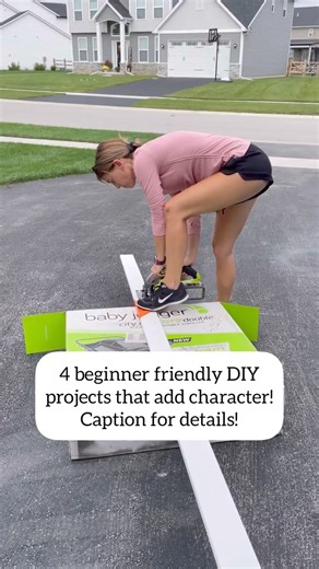 Just getting started in DIY and looking for a project that will boost your confidence? Try an accent wall! 1. Board and Batten: This craftsman style board and batten was my first ever solo DIY. You can tackle this with out angled cuts and using primed pine or mdf will cut back on painting time! 2. Brick Accent Wall: There are many ways to achieve this look, but it doesn’t get much easier than using Hamilton Brick! The pieces go together like Tetris pieces and even come with adhesive already on t