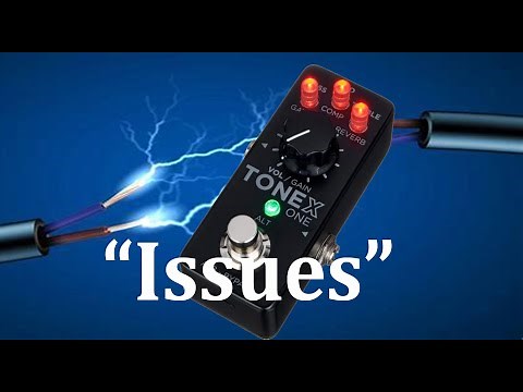 Tonex One. Solving several "issues"